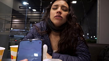Preview 3 of Bbw Ebony - Argentina ama el helado de Mcdonals con leche caliente - Ruby and Jacob