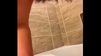 Preview 1 of Alia Janine Pee - Natural Tits Ebony