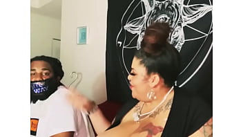 Preview 1 of Natashha Nice - 1. Ruby and Pb experience presents Ruby monroe shows off The Ruby bomb on PBs BBC