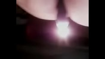 Preview 1 of Real Amateur Taboo Mom Son - me quemo el culo con vela y se queda un trozo de vela en el.