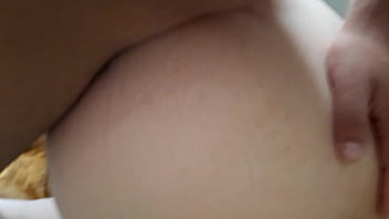 Preview 1 of Rnvavxpvf - Fucking teen GF doggy style while below we see her natural tits jumping and her fucking face badly fucked