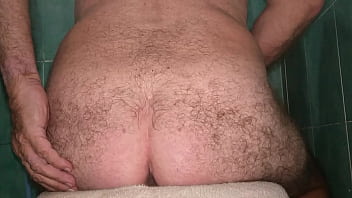 Preview 4 of Mature L Blowjob Swallow 2 Bbw - Huge 13 cm Wide Inflatable Ball stretching my Anus to the max in Slow Motion.