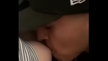 Preview 2 of Busty Girl Sucks Dick In A Van - White ass xvideos