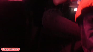 Preview 2 of Sissysex - Very Crowded Party! Caught By Security