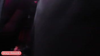 Preview 1 of Sissysex - Very Crowded Party! Caught By Security