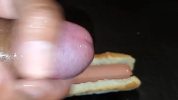Preview 1 of Xxxi Videos India - Cum Mayonnaise for my lunch time Hot Dog!