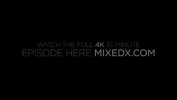 Preview 1 of Mi Zo Inlu - MIXEDX Lesbian milf Kitana Lure use her young innocent stepsis Alexa to satisfy her sexual needs