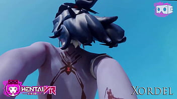 Preview 2 of Ali Ksm - Widowmaker Reverse beach fuck VR