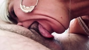 Preview 2 of Meiya Khelifa - Milf Deepthroat Ball Lick