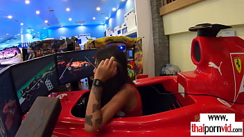 Preview 2 of Xxxtjadm - Skinny amateur Thai teen Namtaan galopping on a hard white dick