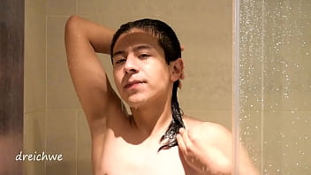 Preview 2 of Joni Ding X - Bathing My Beautiful Long Hair Shower Fetish