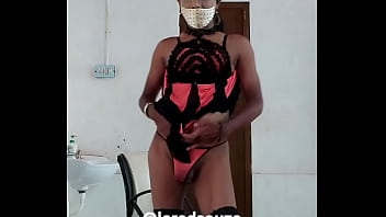 Preview 2 of Videos Porno Xxx Gratis De Pe - Indian sexy crossdresser Lara D&#039_Souza in babydoll