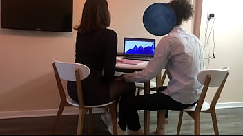 Preview 2 of Ashe Madre - Sex at an interview with a new secretary