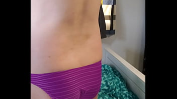 Preview 1 of Jennifer Mistry Bansiwal - Purple underware gay boy