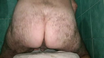 Preview 4 of Mompov Jaylo - Huge 12 cm wide Inflatable Ball stretching my Ass to the max  in Slow Motion