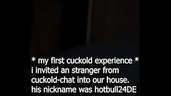 Preview 1 of Nude Lip Kiss - Stranger fucking wife moaning cuckold spy