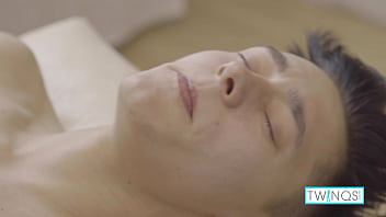Preview 4 of Sanny Layyon - Hot Masseur Michael Bangs His Client Logan With His Big Twinky Tool!