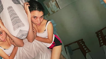Preview 1 of Nella Eufrat - Todas as noites eu fa&ccedil_o sexo com minha prima ate gozar