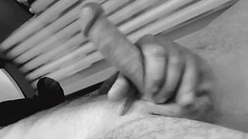 Preview 4 of Anal Awina - Tattooed muscle guy strokes his big white cock