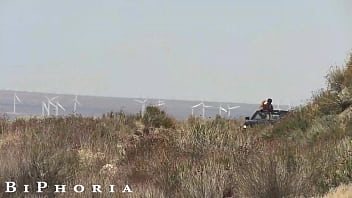 Preview 2 of Xxxxxxmoves - Gay Hitchhikers DVP Their Slutty Driver In Wild Bisexual Threesome - BiPhoria