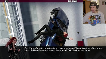 Preview 2 of Hot Ajen - Black Widow Has Gotten Very Weird (Agents Of Heels)