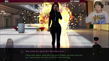 Preview 3 of Hot Ajen - Black Widow Has Gotten Very Weird (Agents Of Heels)
