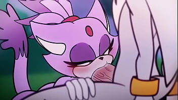 Preview 2 of Banj Fofo - Silver fucking Blaze Sonic the Hedgehog
