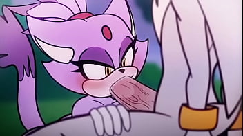 Preview 1 of Banj Fofo - Silver fucking Blaze Sonic the Hedgehog