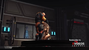 Preview 2 of X Videox 2o18 - Area 51. A sexy young blonde gets fucked hard by sci-fi soldier in the lab