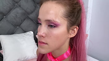 Preview 4 of Cringe Girl Big Cock - Get a Present Sexy Flexible Doll Nicole