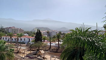 Preview 2 of 3gb King Telugu - Cheating Wife Fucks On The Hotel&rsquo_s Balcony In Tenerife #Creampie