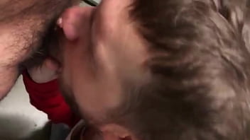 Preview 1 of Family Stock Prone Xxx - Hung brazilian fills meaty Jason Dutch&#039_s cub hole in the janitors closet