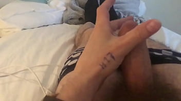 Preview 4 of Black Oil Porn - Wank and jizz