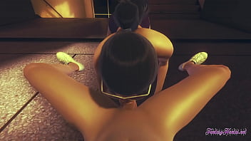 Preview 2 of Sara Jay Lee Stone - One Piece Hentai 3D - POV Nico Robin Hard Sex - Japanese manga anime asian game porn