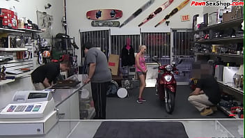 Preview 1 of Xxx Habshi Video Download - Blonde loves the motor so much she gives a blowjob for it