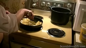 Preview 2 of Nash Song - Sexy Blonde Babe Enjoys In The Kitchen With BF