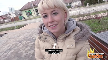 Preview 1 of Www Desi Choot Videos Com - PublicSexDate - Petite Blonde Teen Licky Lex Hooks Up on the First Date