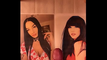 Preview 2 of Tasty Gym - cumshot tribute championship round 9 - Andrea Ilencikova vs. Carly Rae Jepsen