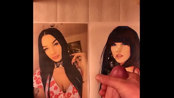 Preview 4 of Tasty Gym - cumshot tribute championship round 9 - Andrea Ilencikova vs. Carly Rae Jepsen