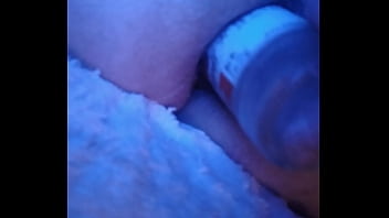 Preview 2 of Cought Hard Sister - masterbation putting foreign object up butt