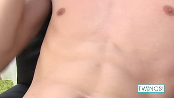 Preview 3 of Alluring Doll Gives - Self Pleasing Twink Liam Jacks Off And Spills Man Milk On His Belly!