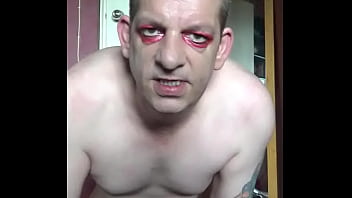Preview 1 of Speed Banks - sissy gay male mark wright plays with his cock and thinking of you fucking his arss at the same time he shoots his load
