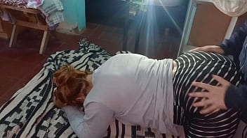 Preview 1 of Dickdrainers - Medi se pone en cuatro y terminamos con un creampie