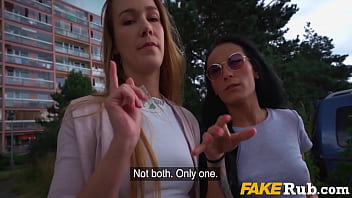 Preview 2 of Bde Boba - Picking Up Two Slutty Teens For 40000 Crowns- Alexis Crystal,  Lexi Dona