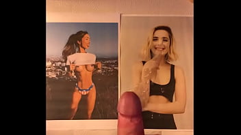 Preview 4 of Xvideose Commp3 - cumshot tribute championship round 8 - Kiernan Shipka vs. Caroline Einhoff