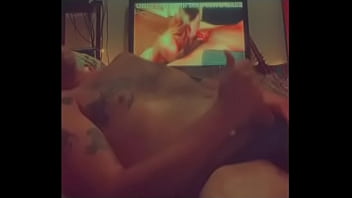 Preview 3 of Bust Xxl - Cuckold in panties jerks off to Hotwife story