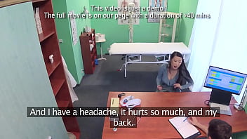 Preview 1 of Tube Male Perm - Japanese Milf Gets Horny With Doctor&#039_s Massage | FakeArea