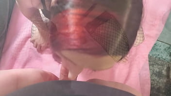Preview 4 of Sxe Yang Girl 18 Yars - Redhead trap sucks and swallows POV