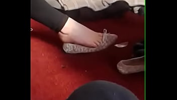 Preview 4 of Alexis Fawx Movies - Shoeplay flats candid