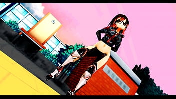 Preview 2 of Mikaela At - cyborg girls dancing not porn